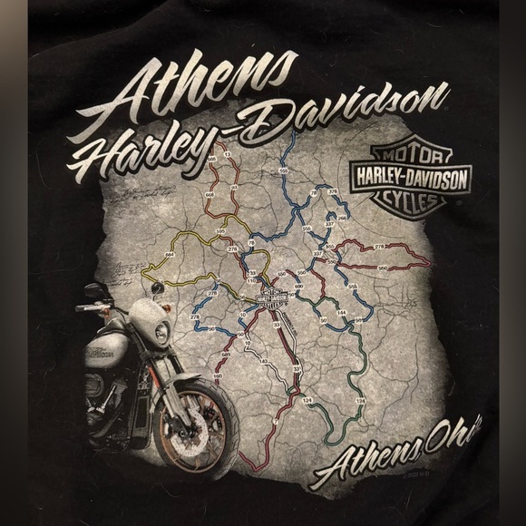 HARLEY- DAVIDSON Athens Men's HOODIE - Picture 3 of 10